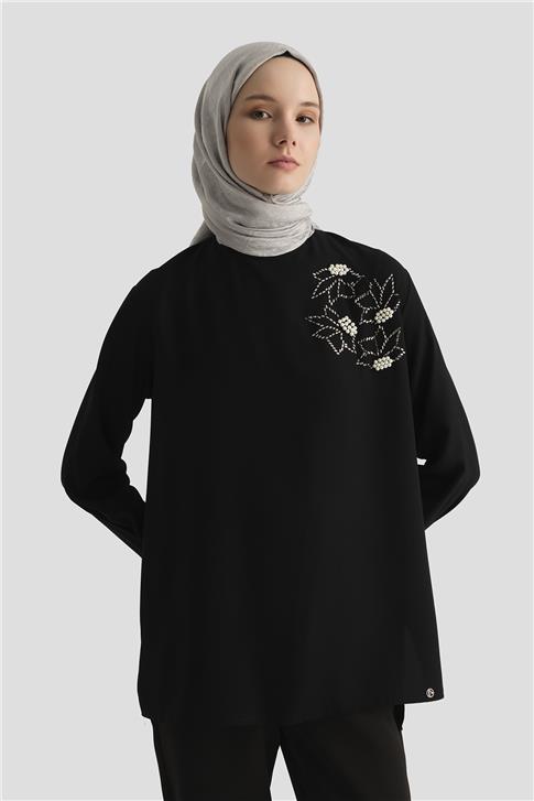 Armine Trend Tunik 25YT443 Siyah