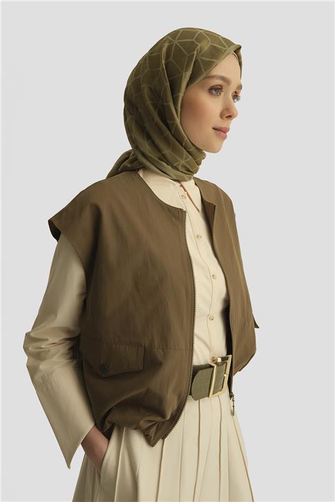 Armine Bomber Yelek 25Y4504 Haki