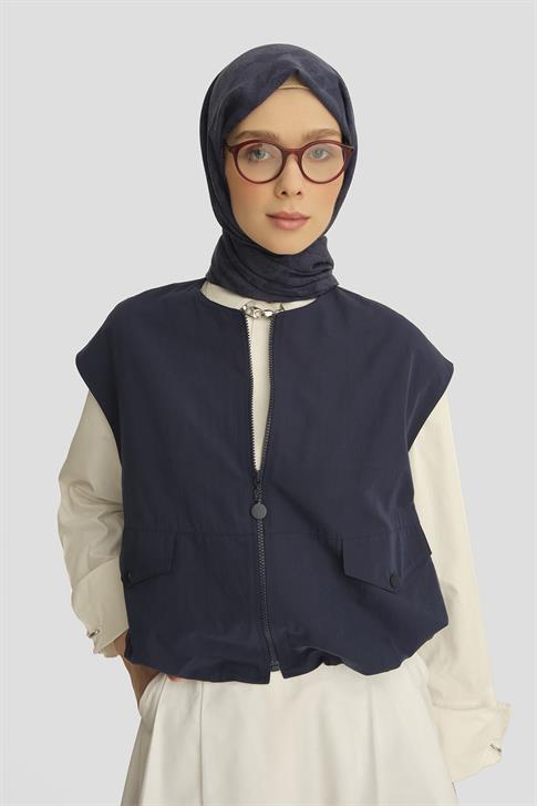 Armine Bomber Yelek 25Y4504 Lacivert