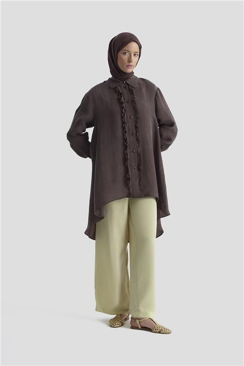 26Y4624 Armine Tunik Acı Kahve
