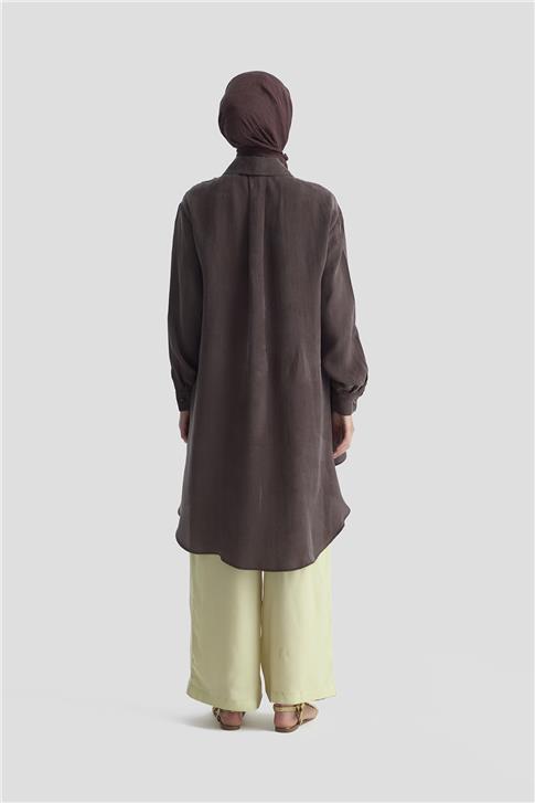 26Y4624 Armine Tunik Acı Kahve