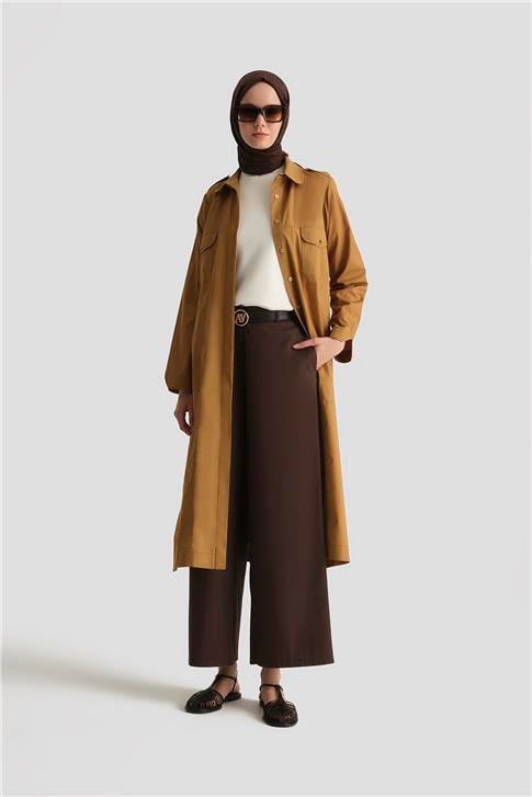 26Y4705 Armine Tunik Elbise Sahra