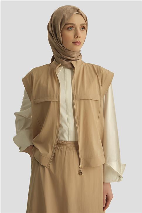 Armine Yelekli Takım 25YT613 Bej