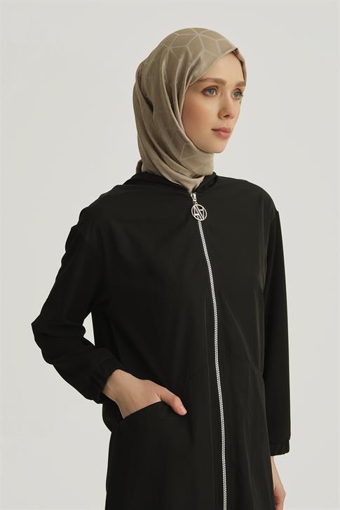 Armine Fermuarlı Giy Çık 25YH520 Siyah
