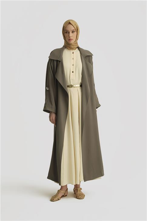 Armine Dökümlü Giy Çık 25Y5805 Açık Haki