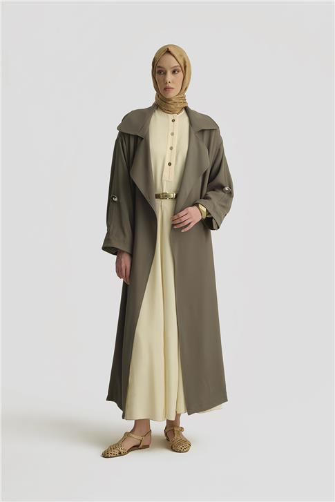 Armine Dökümlü Giy Çık 25Y5805 Açık Haki