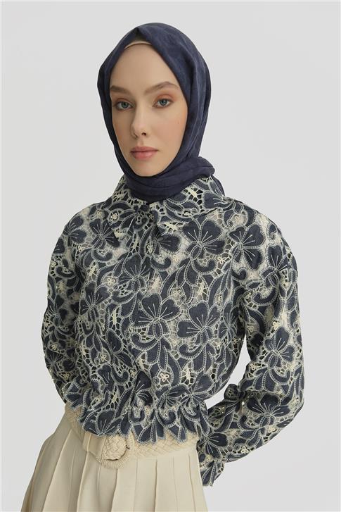 Armine Brode Ceket 25Y5901 LACİVERT