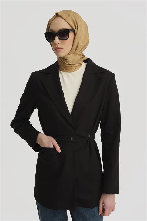 Armine Anvelop Blazer Ceket 25Y5911 Siyah