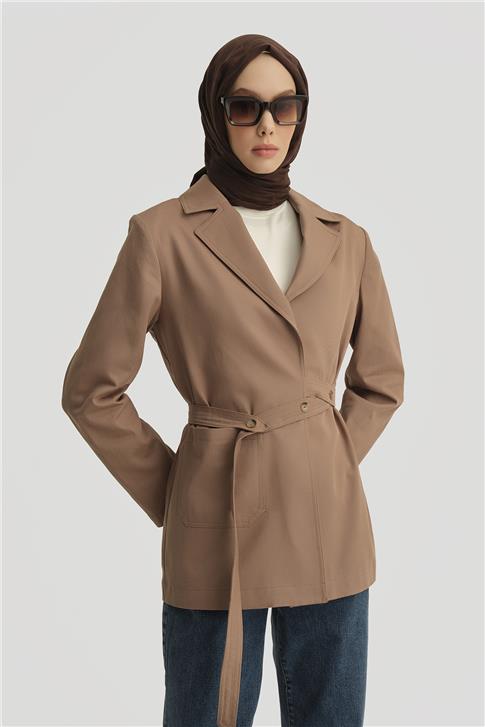 Armine Anvelop Blazer Ceket 25Y5911 Vizon