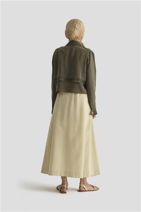 Armine Asimetrik Ceket 25Y5914 Haki