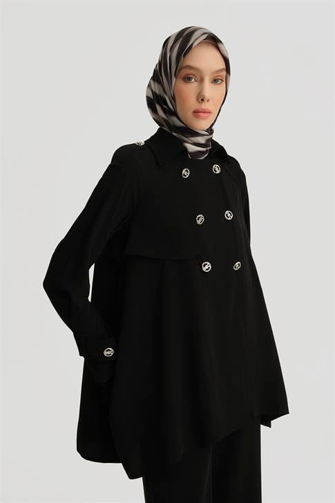 Armine Ceketli Takım 25Y6004 Siyah