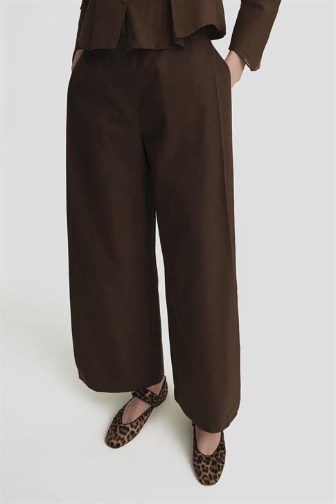 Armine Blazer Ceketli Takım 25K6007 Kahverengi