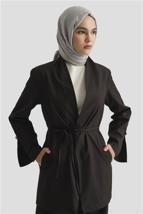 Armine Blazer Ceketli Takım 25K6007 Siyah