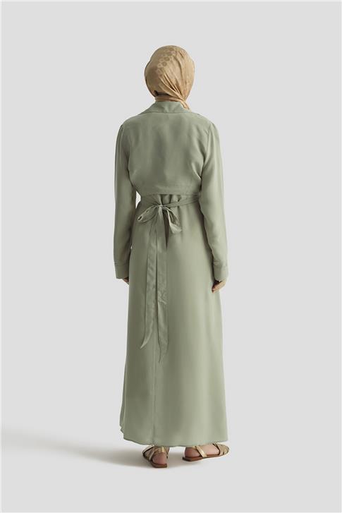 Armine Bluz Elbiseli Takım 25Y6009 Çağla