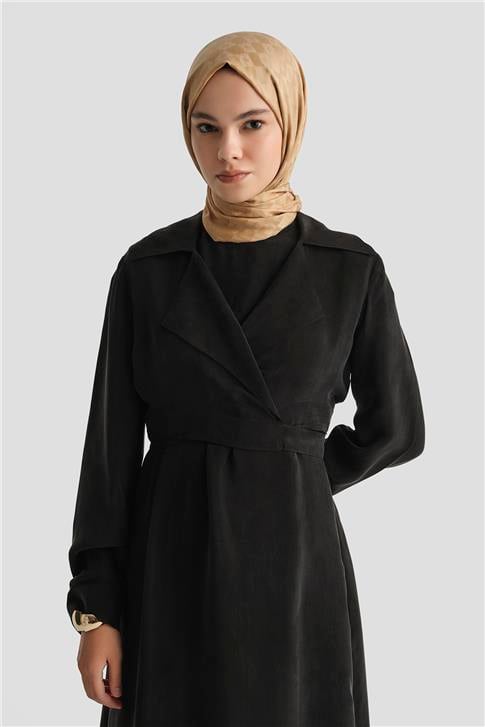 Armine Bluz Elbiseli Takım 25Y6009 Siyah