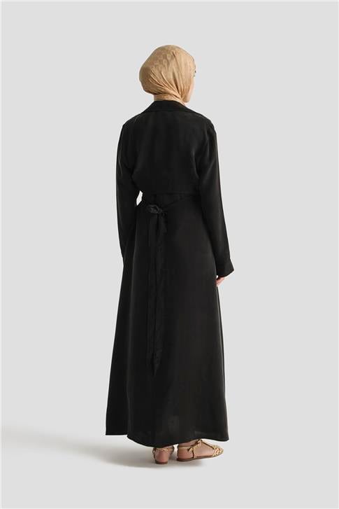 Armine Bluz Elbiseli Takım 25Y6009 Siyah