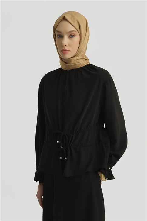 Armine Çift Kemerli Takım 25Y6016 Siyah