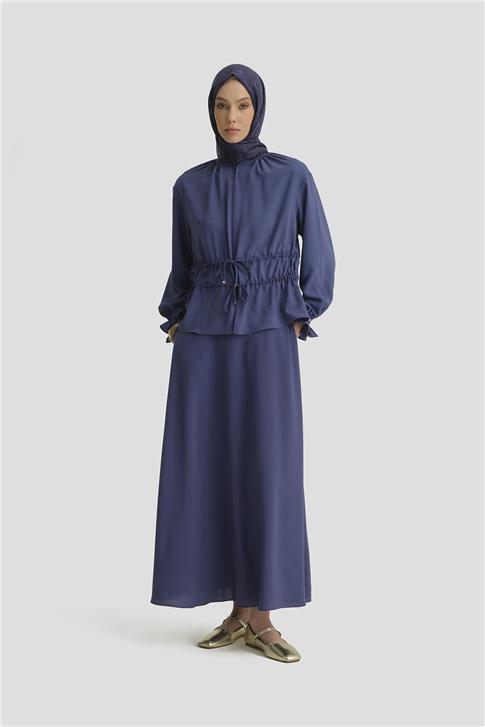 Armine Çift Kemerli Takım 25Y6016 Puslu Mor