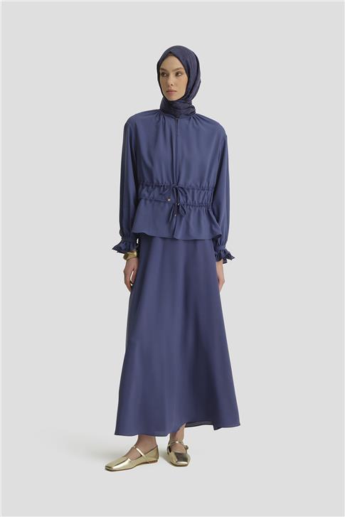 Armine Çift Kemerli Takım 25Y6016 Puslu Mor