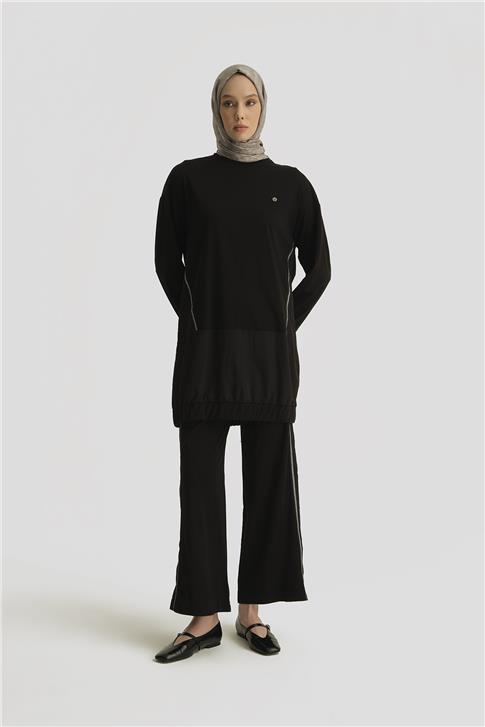 Armine Biye Detaylı Takım 25YT623 Siyah