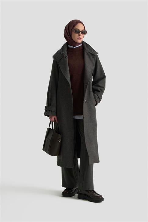 Armine Dokulu Kaban 25K7005 Antrasit