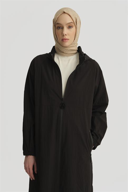 Armine Paraşüt Kumaş Giy Çık 25YH817 Siyah