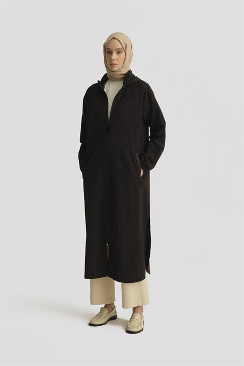 Armine Paraşüt Kumaş Giy Çık 25YH817 Siyah