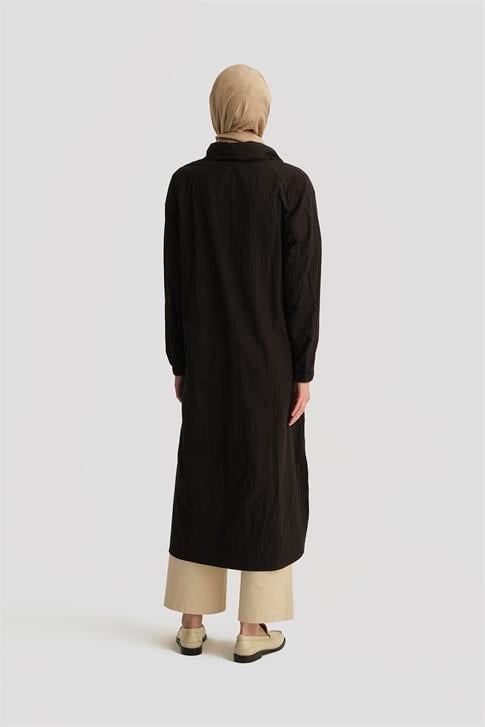 Armine Paraşüt Kumaş Giy Çık 25YH817 Siyah