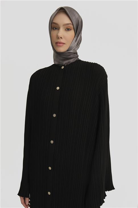 Armine Piliseli Ferace 25Y8305 Siyah