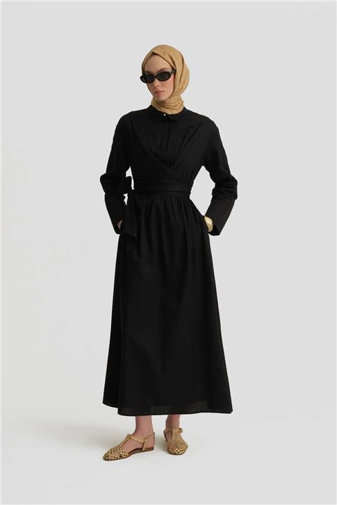 Armine Anvelop Elbise 25Y9000 Siyah