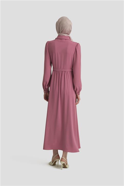 Armine Seyyar Yaka Kurdeleli Elise 25Y9016 Sümbül