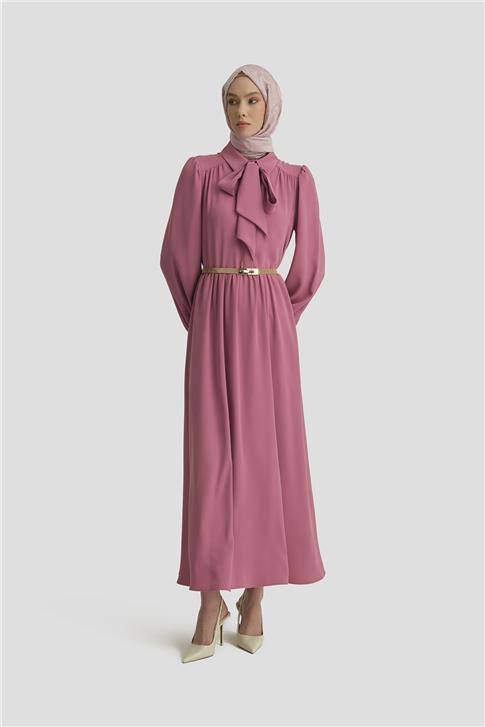 Armine Seyyar Yaka Kurdeleli Elise 25Y9016 Sümbül