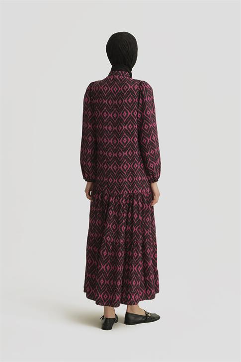 Armine Trend Elbise 25YT907 Lacivert