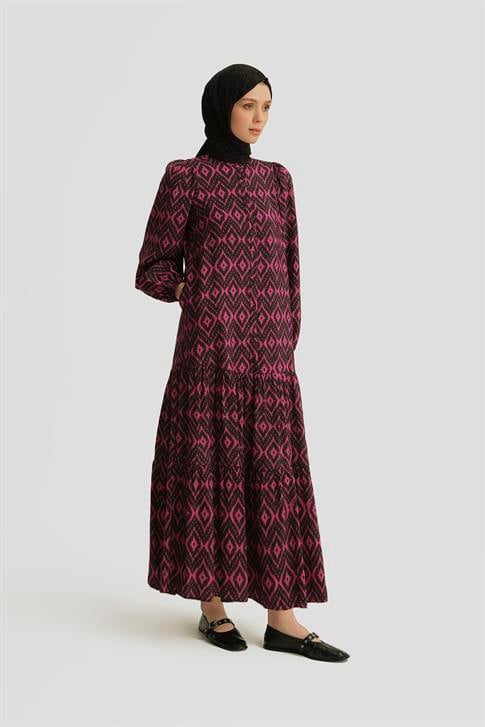 Armine Trend Elbise 25YT907 Lacivert