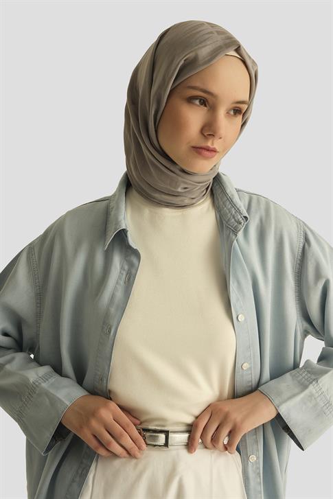 Armine Tencel Gömlek 25YD9112 Mavi