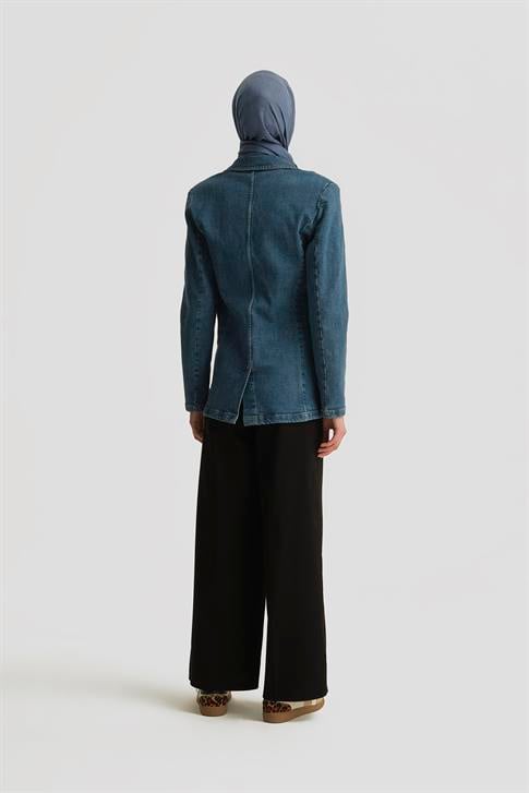 Armine Blazer Denim Ceket 25YD9121 İndigo