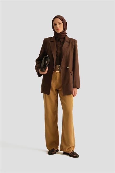 26Y9134 Armine Pantolon Sahra