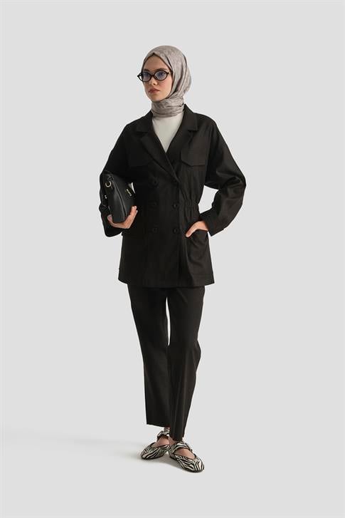 26Y9158 Armine Takım Siyah