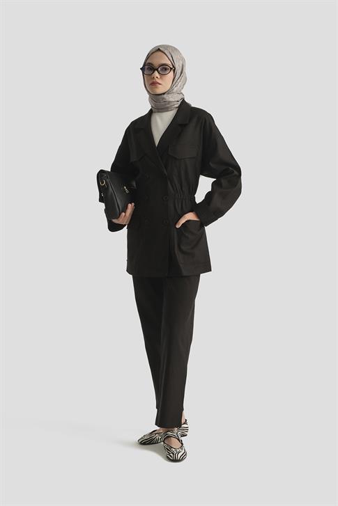 26Y9158 Armine Takım Siyah