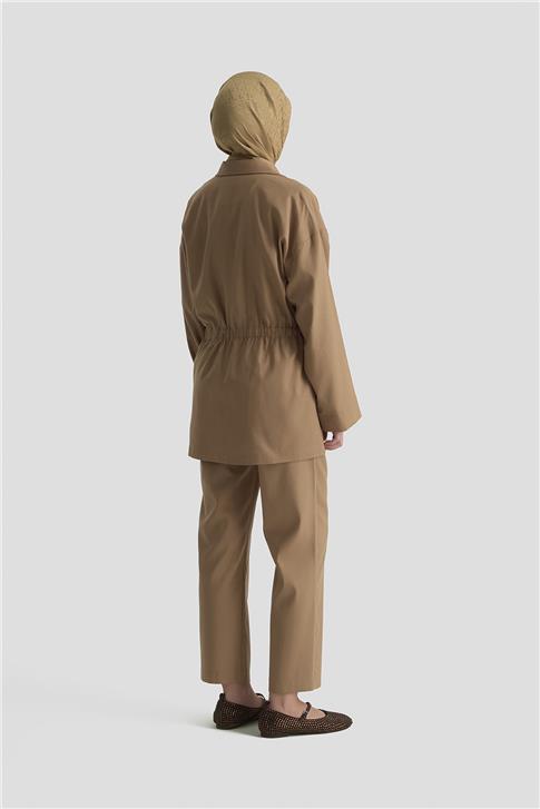 Armine Keten Takım 25YD9158 Vizon