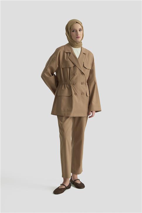 Armine Keten Takım 25YD9158 Vizon