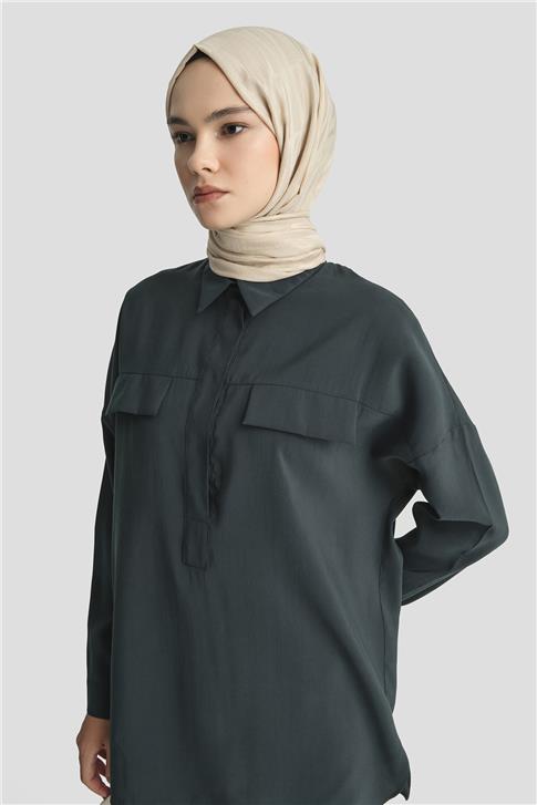 Armine Tunik 25YD9170 Antrasit