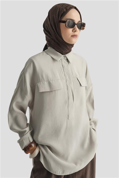 Armine Tunik 25YD9170 Bej