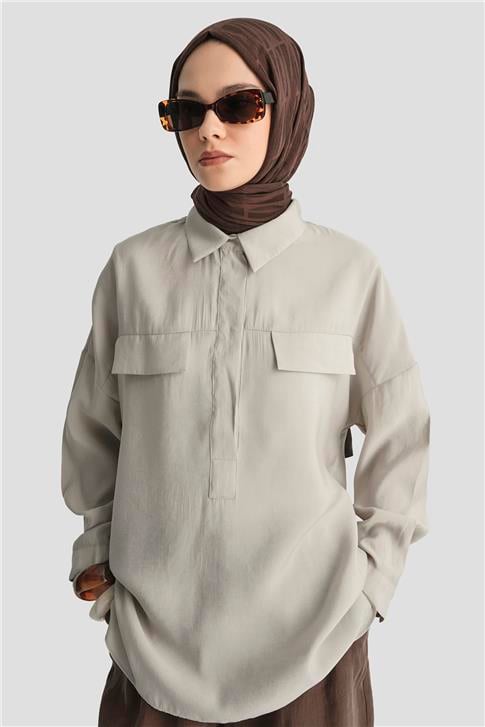 Armine Tunik 25YD9170 Bej