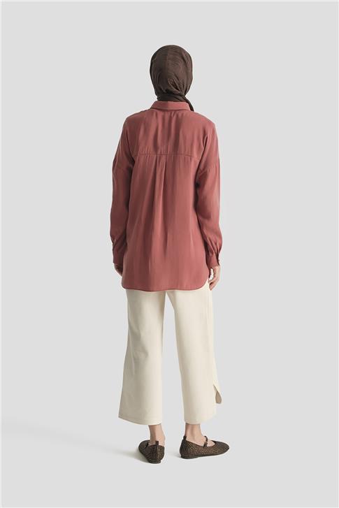 Armine Tunik 25YD9170 Kiremit