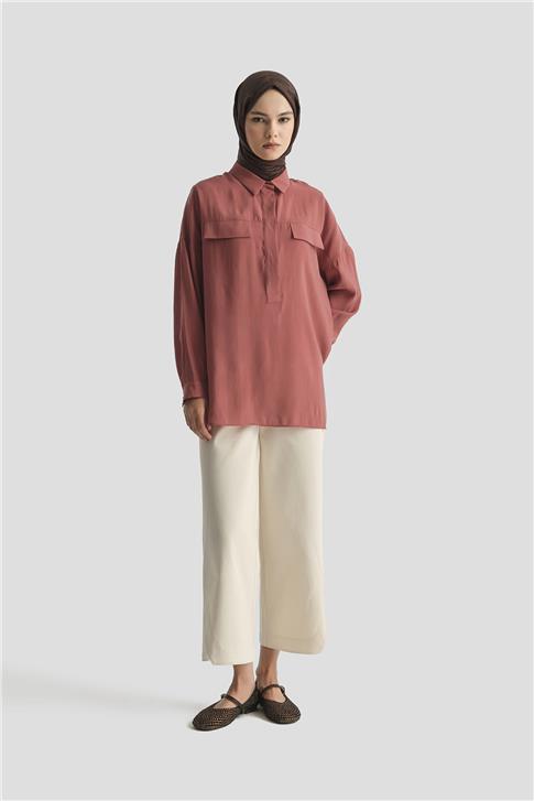 Armine Tunik 25YD9170 Kiremit