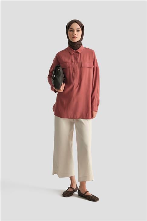 Armine Tunik 25YD9170 Kiremit