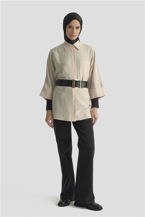 Armine Tunik 25YD9171 Bej