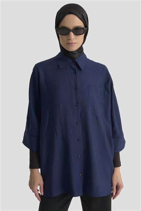 Armine Tunik 25YD9171 Lacivert