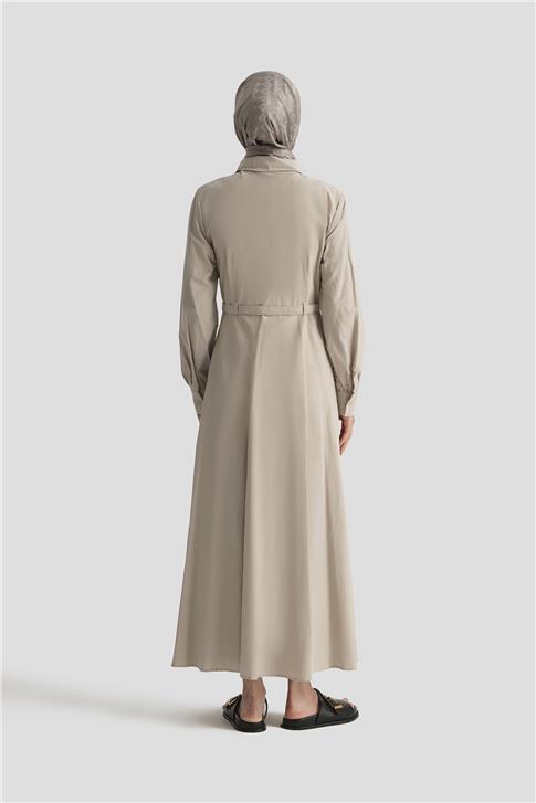 Armine Elbise 25YD9178 Bej